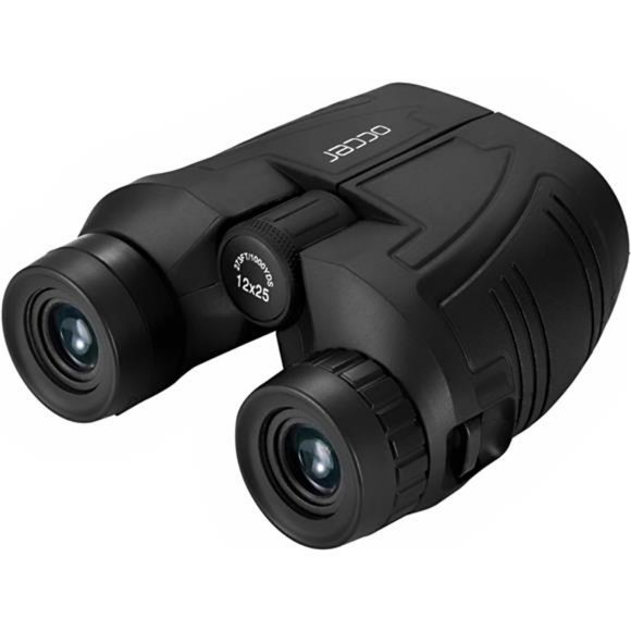 12x25 Compact Binoculars with Large Eyepiece Waterproof Binocular for Adults Kid - Picture 1 of 6